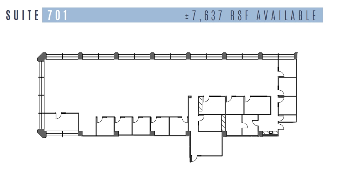 1 Kaiser Plz, Oakland, CA à louer Plan d’étage– Image 1 sur 1