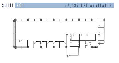 1 Kaiser Plz, Oakland, CA à louer Plan d’étage– Image 1 sur 1