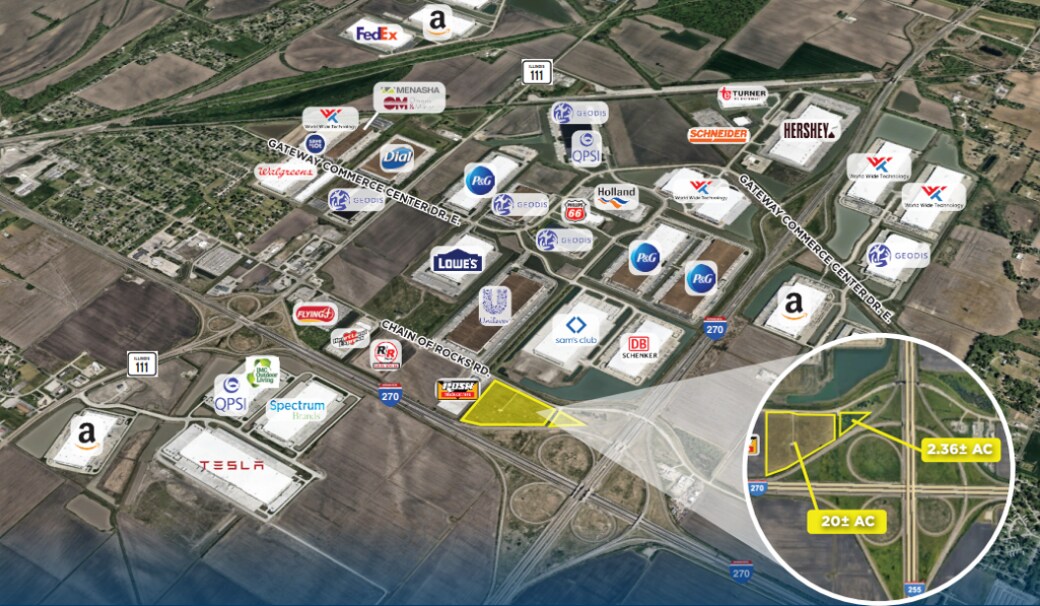 1455 Chain of Rocks, Pontoon Beach, IL à vendre Photo principale– Image 1 sur 2