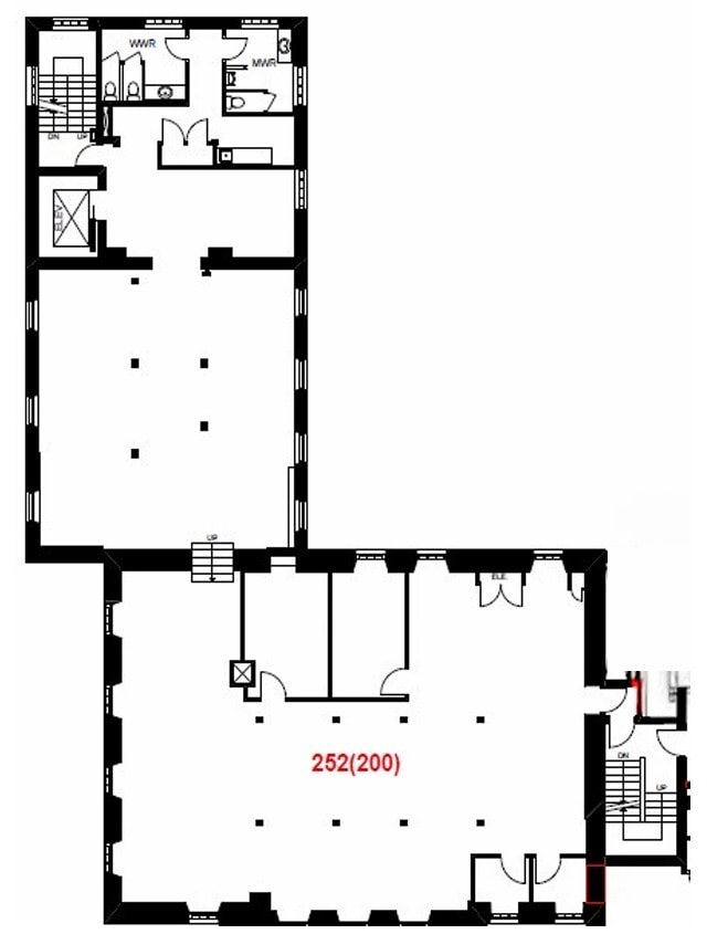 252-264 Adelaide St E, Toronto, ON à louer Plan d’étage– Image 1 sur 1