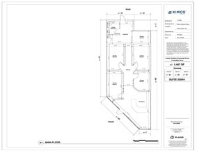 1407-2575 Fulton Rd, Santa Rosa, CA à louer Plan d’étage– Image 1 sur 1