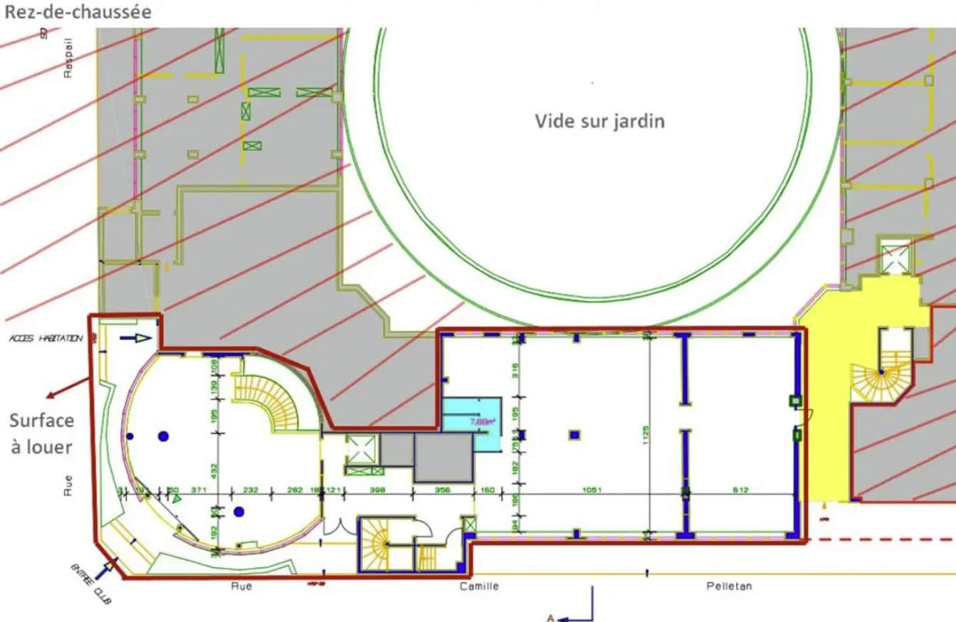 Levallois-Perret, HDS 92300 - Lot 1 -  - Plan d’étage - Image 1 of 6