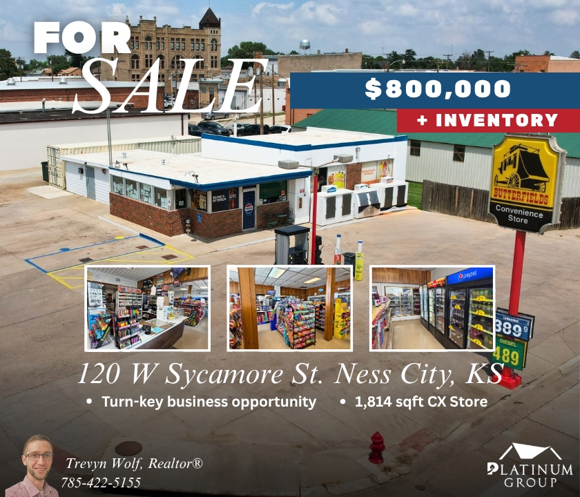 120 W Sycamore St, Ness City, KS à vendre Photo principale– Image 1 sur 21
