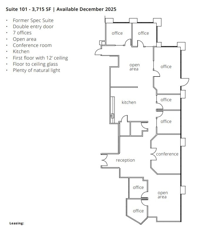 11975 El Camino Real, San Diego, CA à louer Plan d’étage– Image 1 sur 1