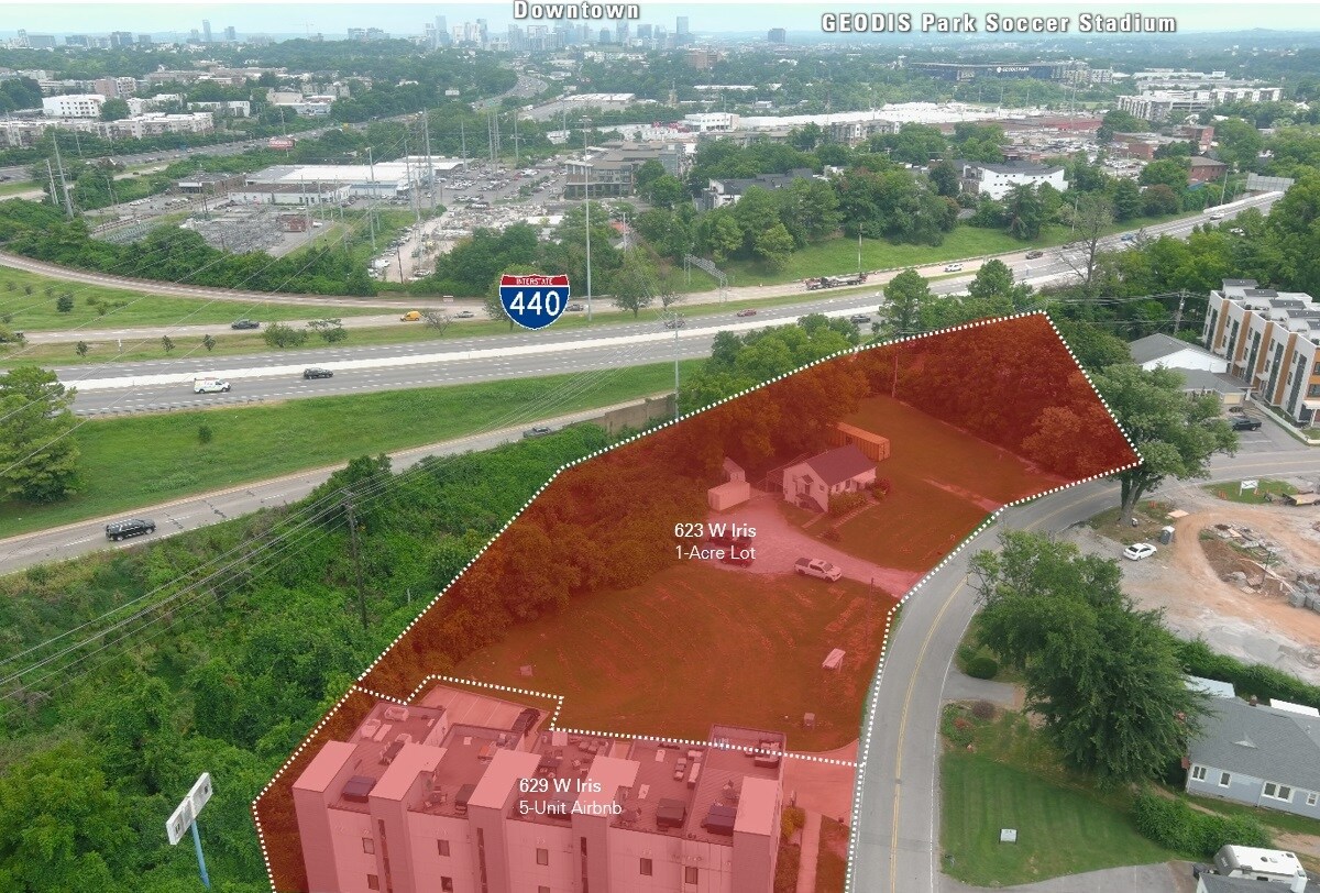 623 & 629 W Iris Drive, Nashville, TN portefeuille de 2 biens à vendre sur LoopNet.fr Photo principale– Image 1 sur 10