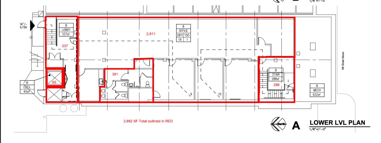 102-106 W 9th St, Kansas City, MO à louer Plan d’étage– Image 1 sur 1