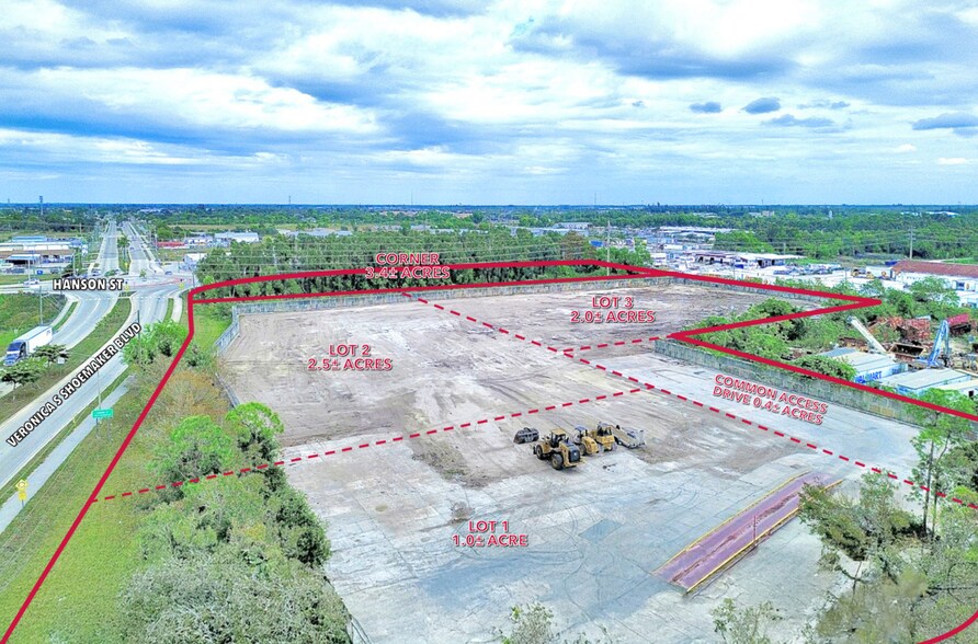 3750 Veronica S Shoemaker Blvd, Fort Myers, FL à louer - Aérien – Image 2 sur 4