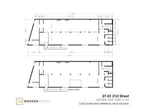 2701 21st St, Astoria, NY à louer Plan d’étage– Image 2 sur 11