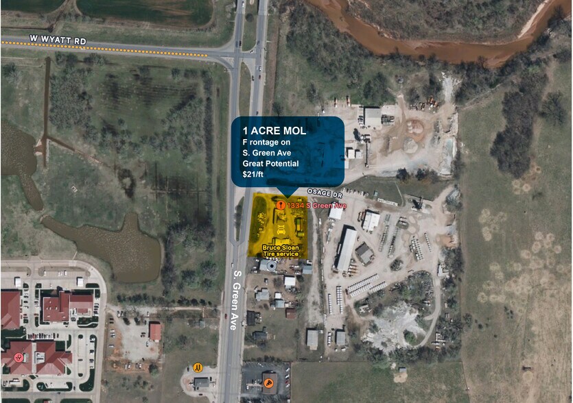1334 S Green Ave, Purcell, OK à vendre - Photo principale – Image 1 sur 1