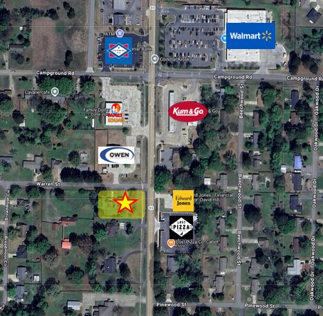 SW Corner of Pine St. & Warren St., Cabot, AR à vendre Photo principale– Image 1 sur 2