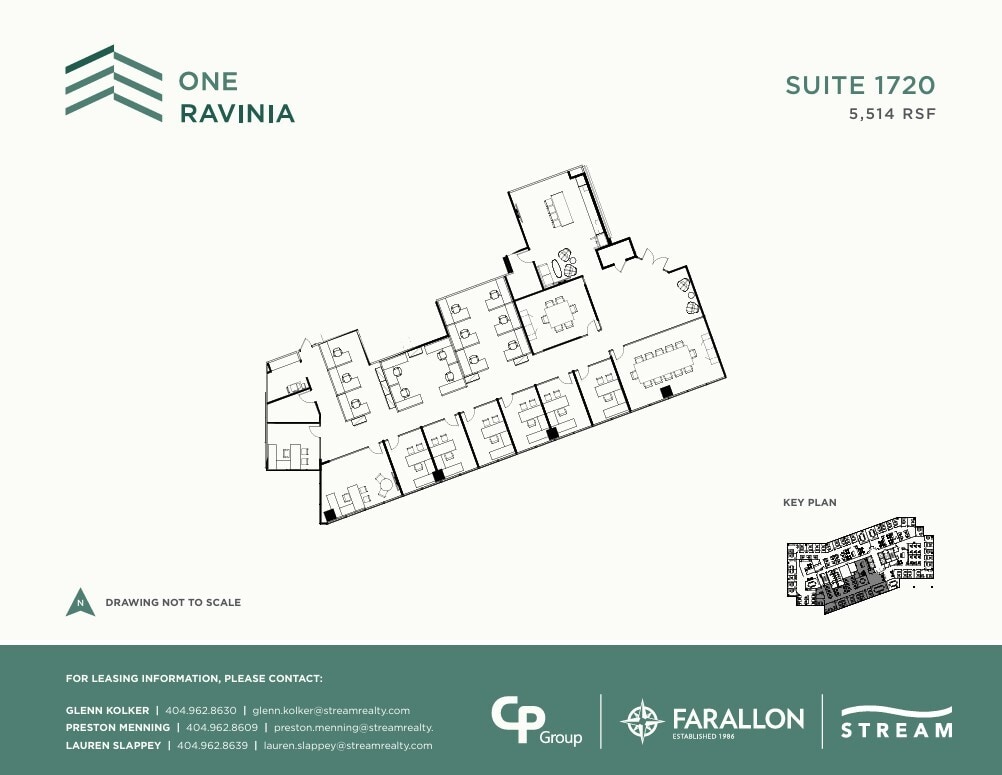1 Ravinia Dr, Atlanta, GA à louer Plan d’étage– Image 1 sur 1