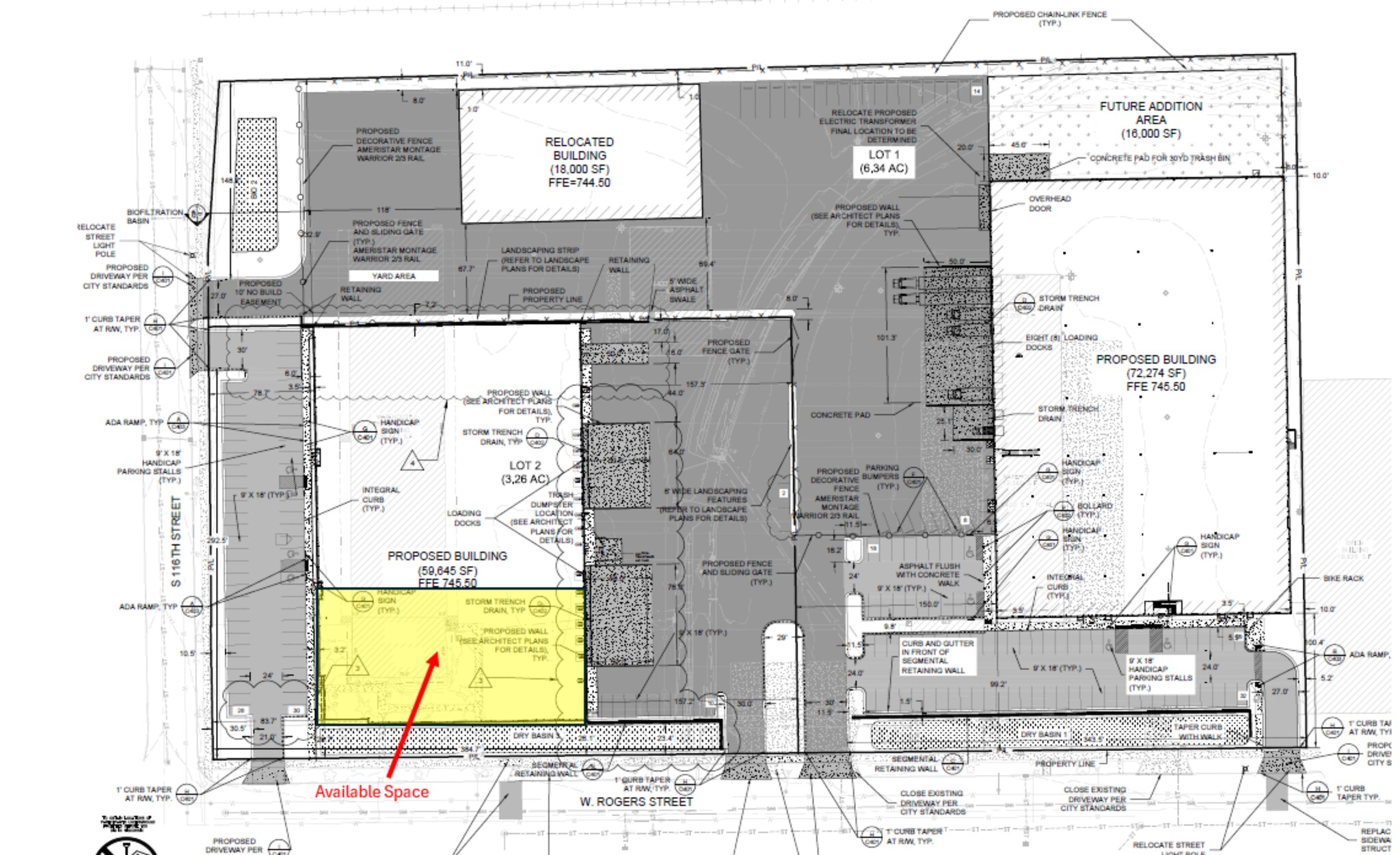 11528 Rogers St, West Allis, WI à louer Plan de site– Image 1 sur 1