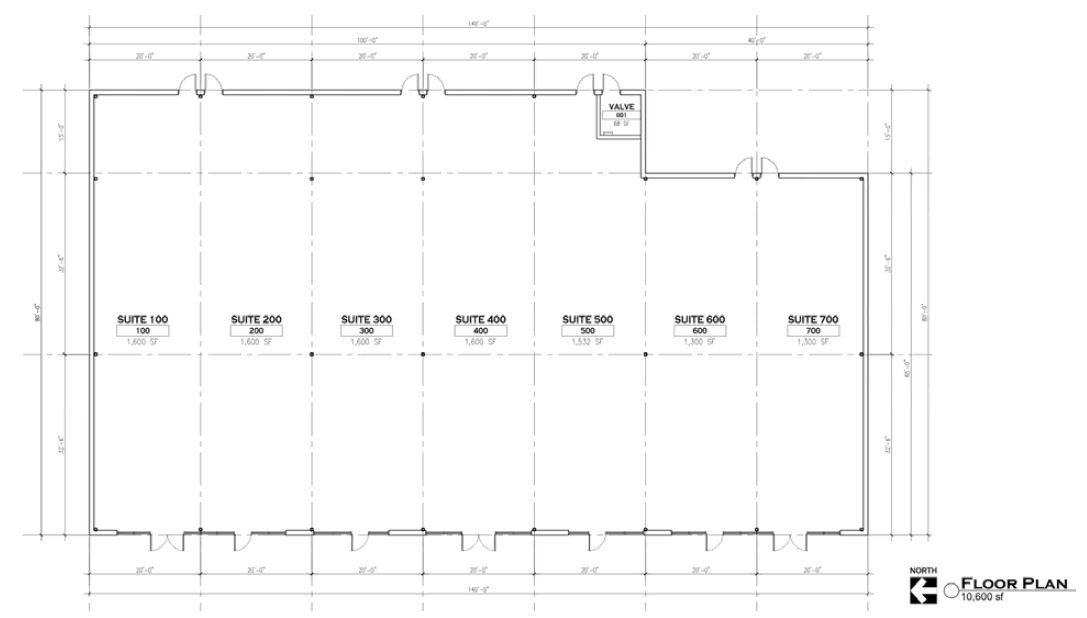 445 S 64th St, West Des Moines, IA à louer Plan d’étage– Image 1 sur 2