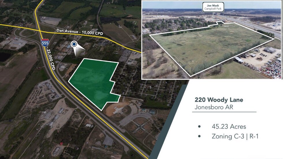 220 Woody Ln, Jonesboro, AR à vendre - Photo de l’immeuble – Image 2 sur 5