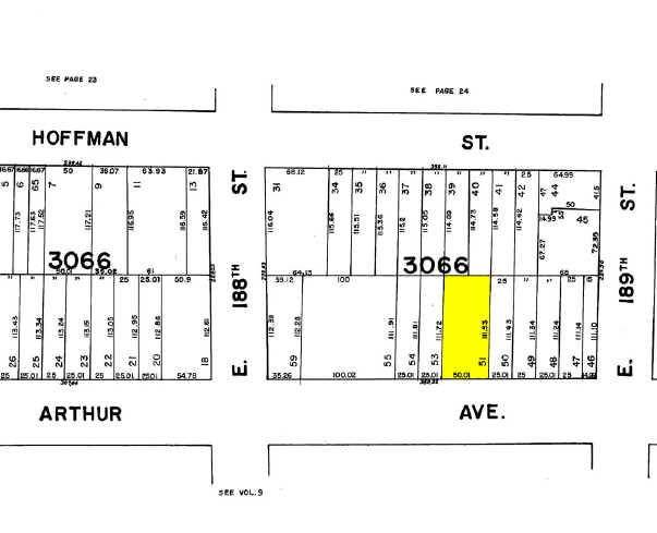 2467-2469 Arthur Ave, Bronx, NY à louer - Plan cadastral – Image 2 sur 7