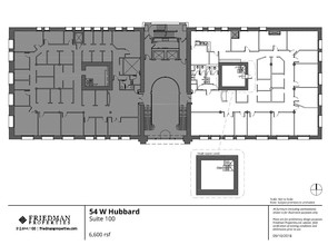 54 W Hubbard St, Chicago, IL à louer Plan d’étage– Image 1 sur 6