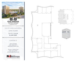 1415 W 22nd St, Oak Brook, IL à louer Plan d’étage– Image 1 sur 1