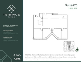 5619 Dtc Pky, Greenwood Village, CO à louer Plan d’étage– Image 1 sur 1