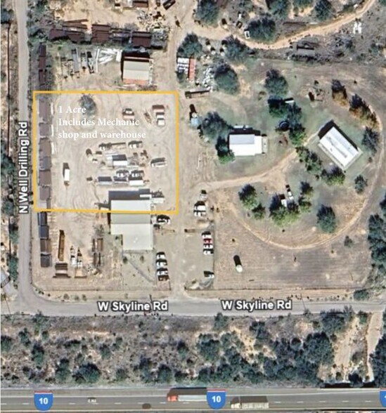 2794 West Skyline Rd, Benson, AZ à louer - Aérien – Image 2 sur 9