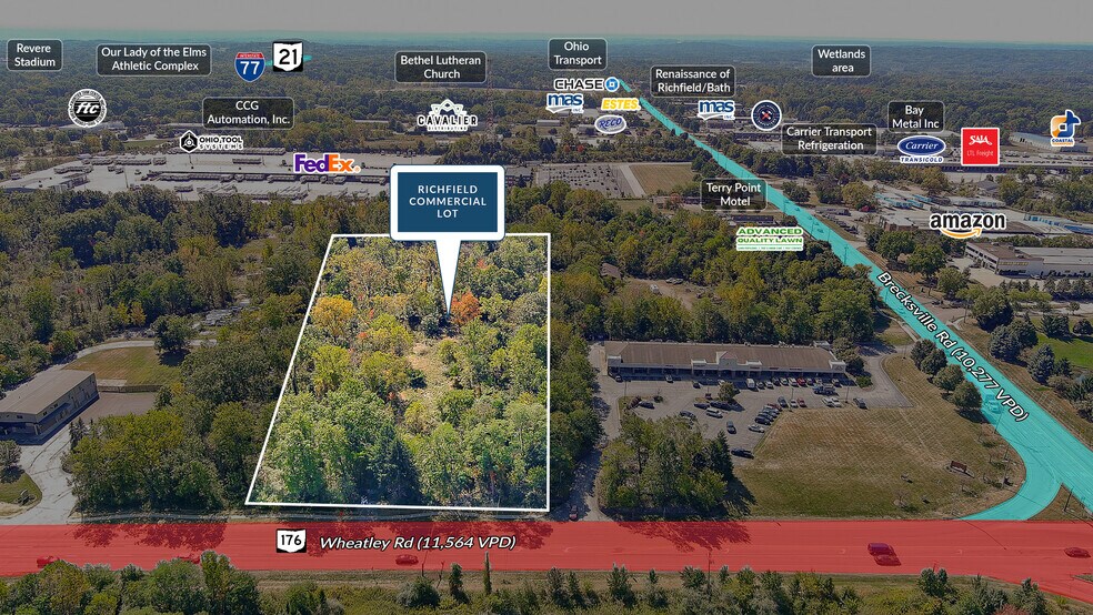 4154 Wheatley Rd, Richfield, OH à vendre - Photo de l’immeuble – Image 3 sur 6
