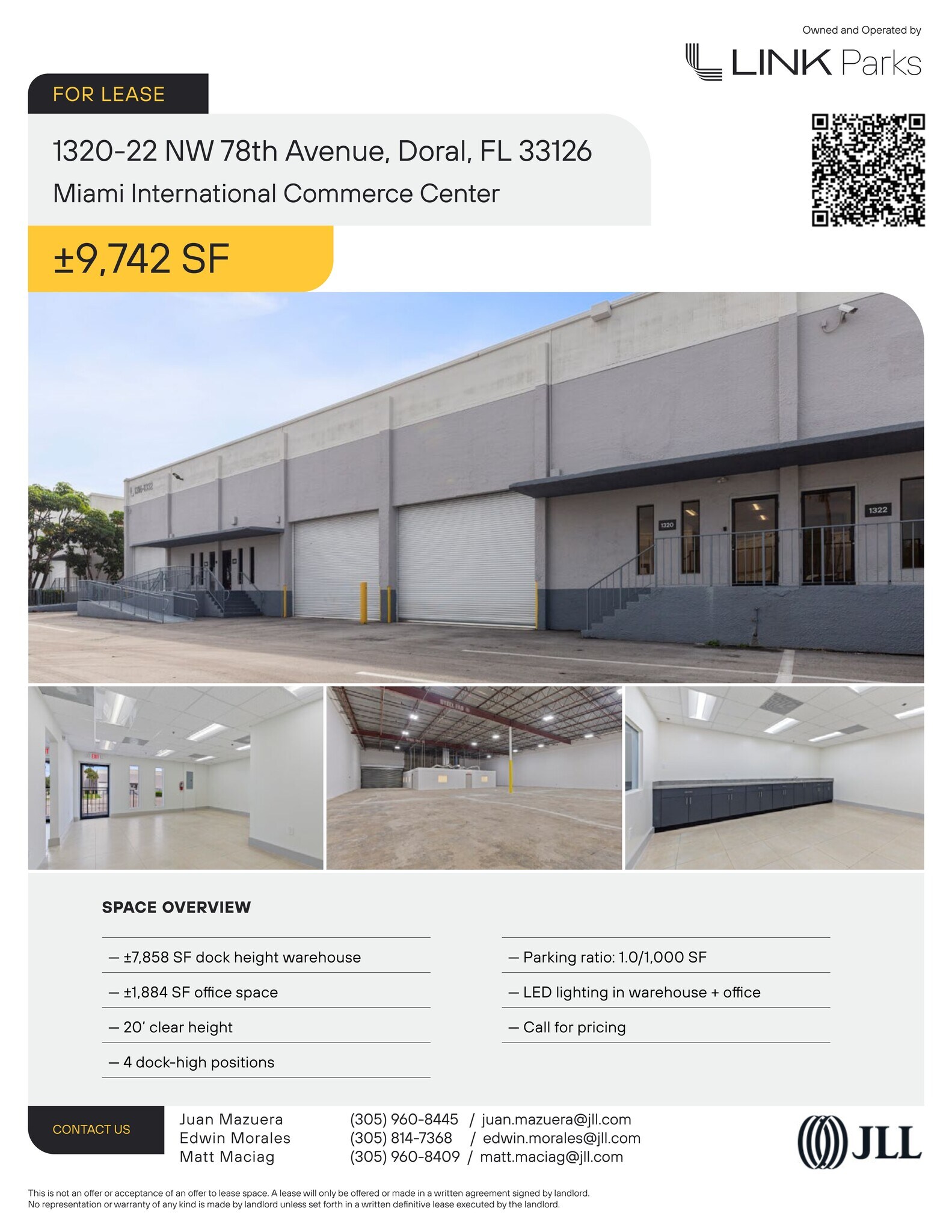 1352-1382 NW 78th Ave, Doral, FL à louer Plan de site– Image 1 sur 20