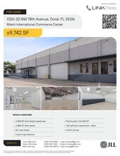 1352-1382 NW 78th Ave, Doral, FL à louer Plan de site– Image 1 sur 20