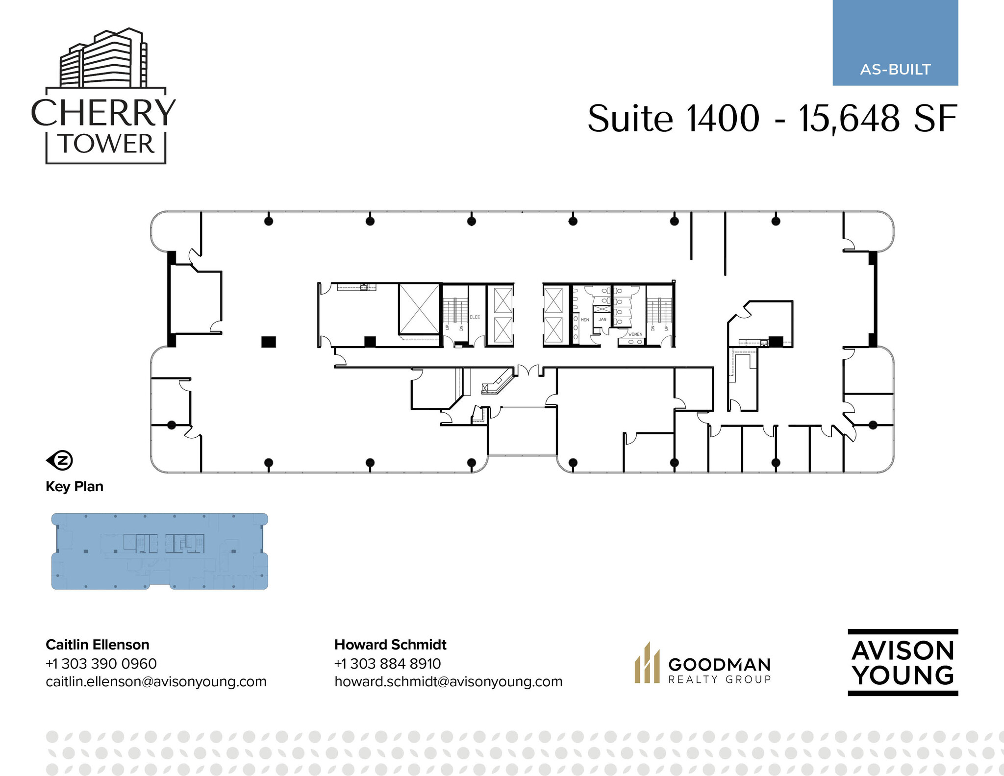 950 S Cherry St, Denver, CO à louer Plan d’étage– Image 1 sur 1