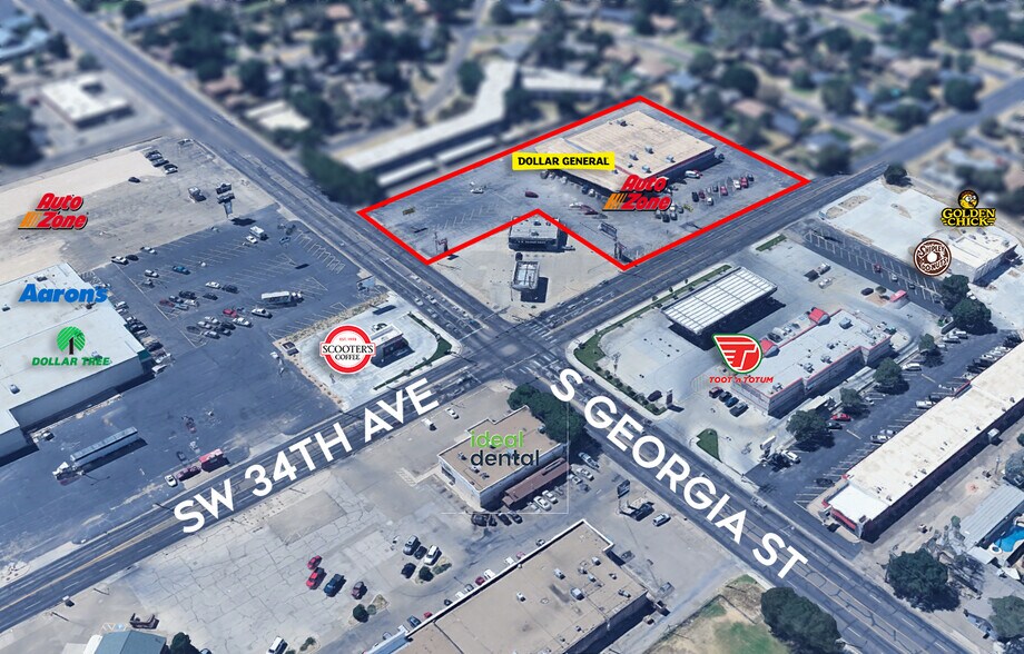 3412 S Georgia St, Amarillo, TX à vendre - Photo de l’immeuble – Image 1 sur 2