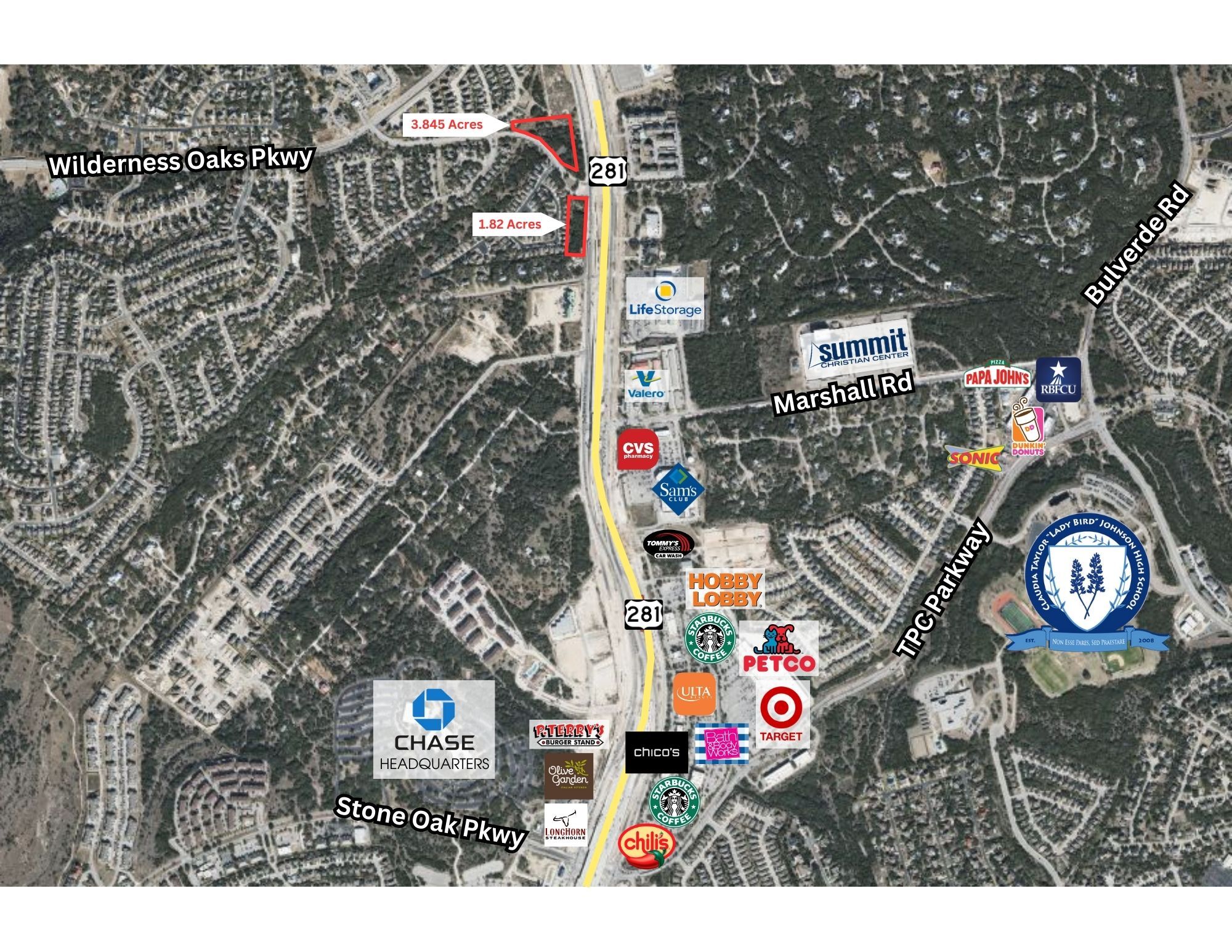 Hwy 281 N, San Antonio, TX à vendre Aérien– Image 1 sur 3