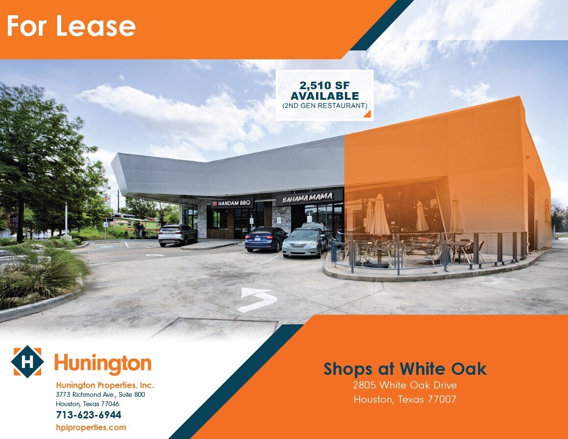 2805 White Oak Dr, Houston, TX à louer Photo de l’immeuble– Image 1 sur 2