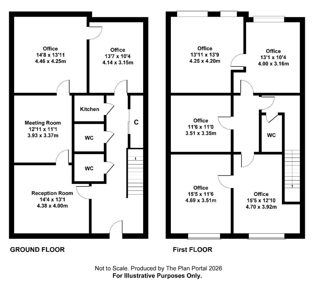 Railway Ct, Doncaster, SYK DN4 5FB - Lot 1 - - Plan d’étage - Image 1 of 2