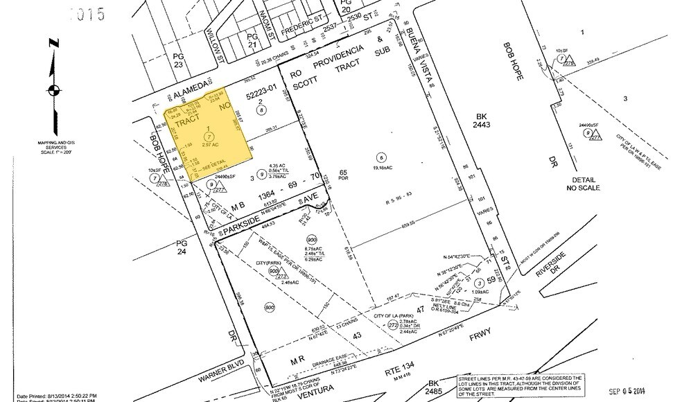 2900 W Alameda Ave, Burbank, CA à louer - Plan cadastral – Image 2 sur 9