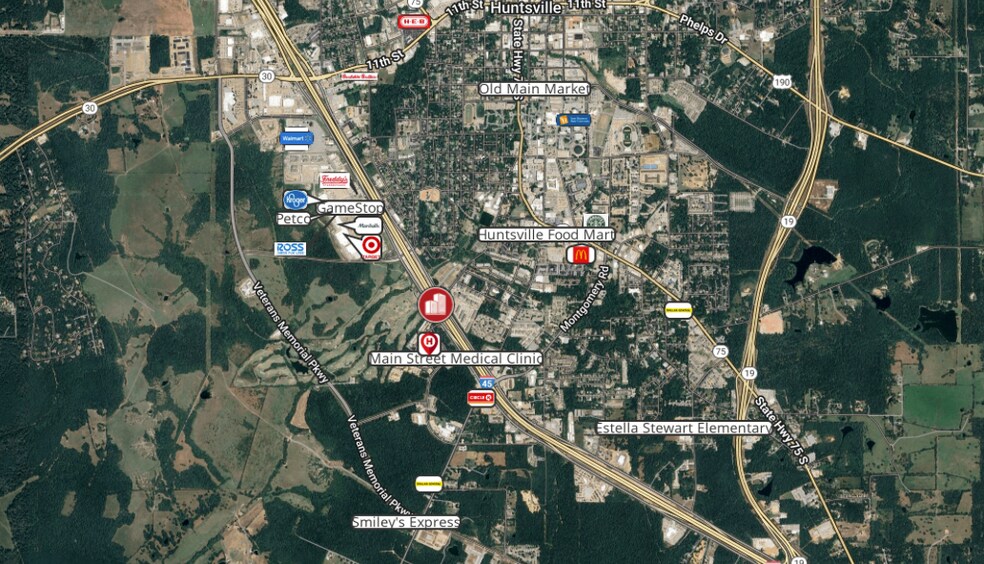 I-45 South, Huntsville, TX à louer - Photo de l’immeuble – Image 2 sur 10