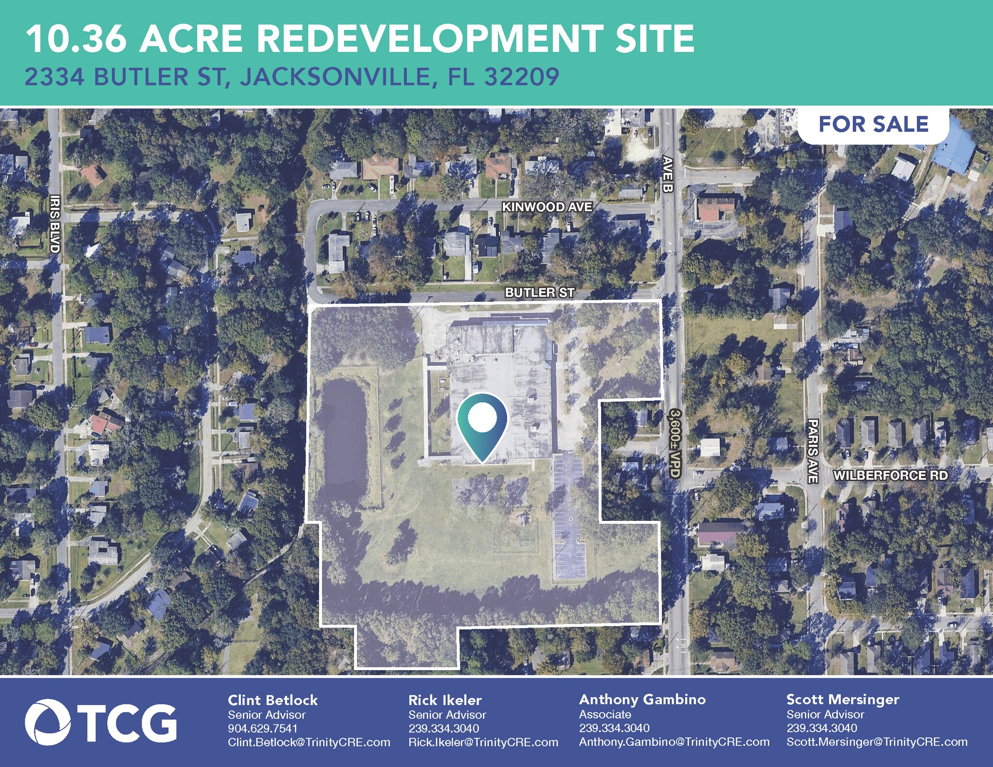 2334 Butler Ave, Jacksonville, FL à vendre Photo principale– Image 1 sur 3