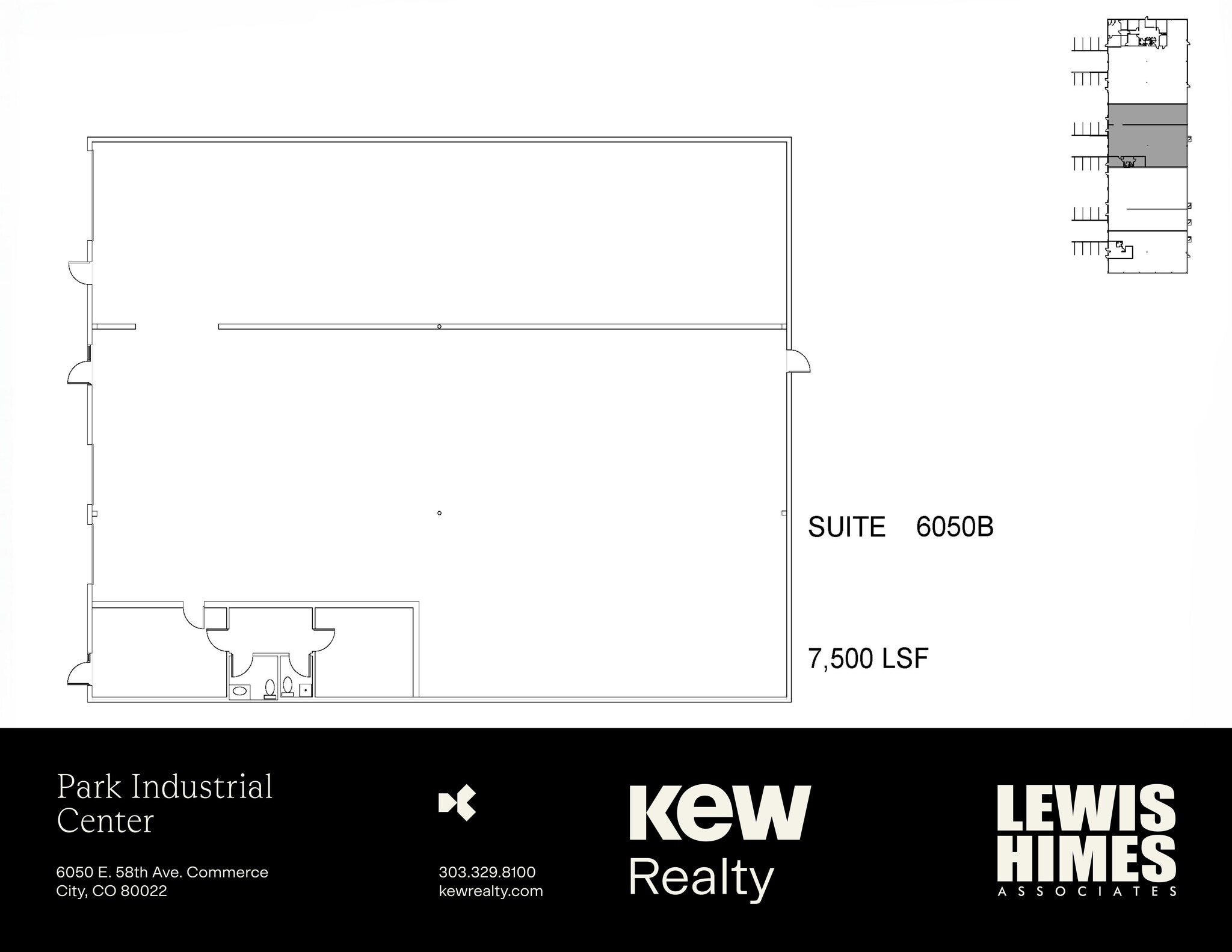 6000 E 58th Ave, Commerce City, CO à louer Plan de site– Image 1 sur 5