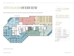 999 Baker Way, San Mateo, CA à louer Plan d’étage– Image 1 sur 1