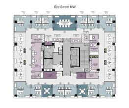 1444 I St NW, Washington, DC à louer Plan d’étage– Image 1 sur 10