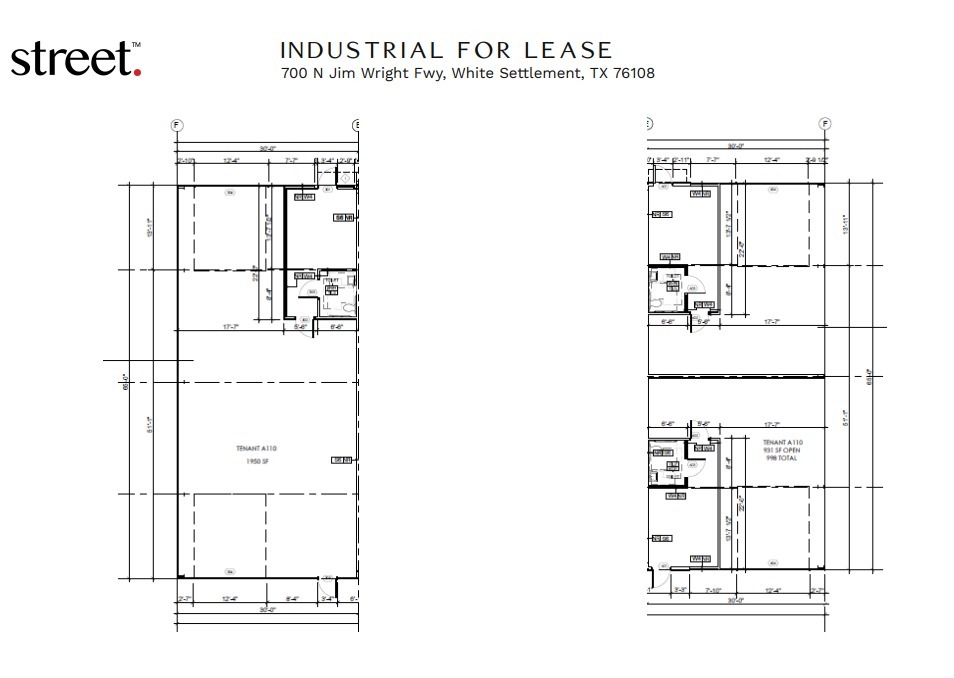 700 N Jim Wright Fwy, White Settlement, TX à louer Plan d’étage– Image 1 sur 1