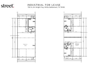 700 N Jim Wright Fwy, White Settlement, TX à louer Plan d’étage– Image 1 sur 1