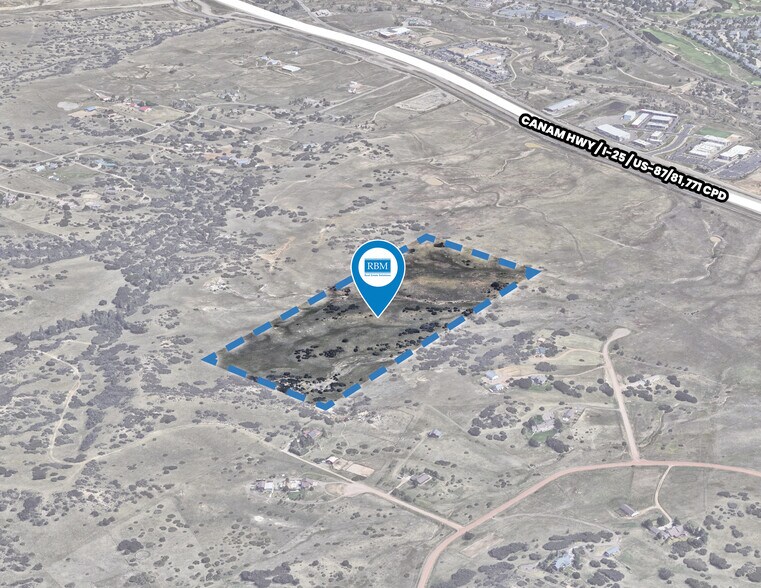 I-25 /Crystal Valley Parkway, Castle Rock, CO à vendre - Aérien – Image 2 sur 5