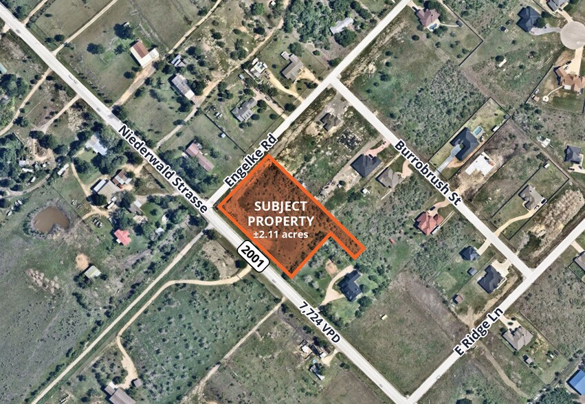 102 Engelke Rd, Niederwald, TX à vendre - Aérien – Image 2 sur 2