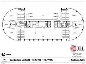 3100 Cumberland Blvd SE, Atlanta, GA à louer Plan d’étage– Image 1 sur 1