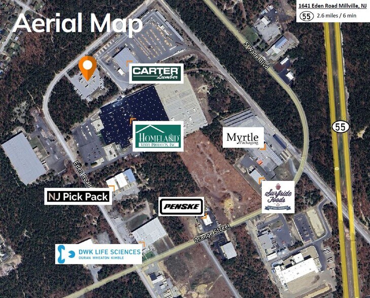 1641 Eden Rd, Millville, NJ à louer - Photo de l’immeuble – Image 2 sur 2