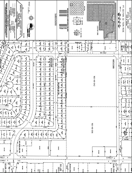 8518-8524 N 7th St, Phoenix, AZ à louer - Plan cadastral – Image 3 sur 3