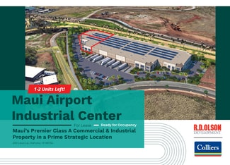 Plus de détails pour 250 Lauo Loop, Kahului, HI - Industriel/Logistique à louer