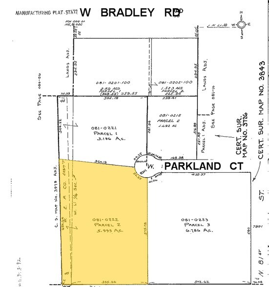 8301 W Parkland Ct, Milwaukee, WI à louer - Plan cadastral – Image 2 sur 7