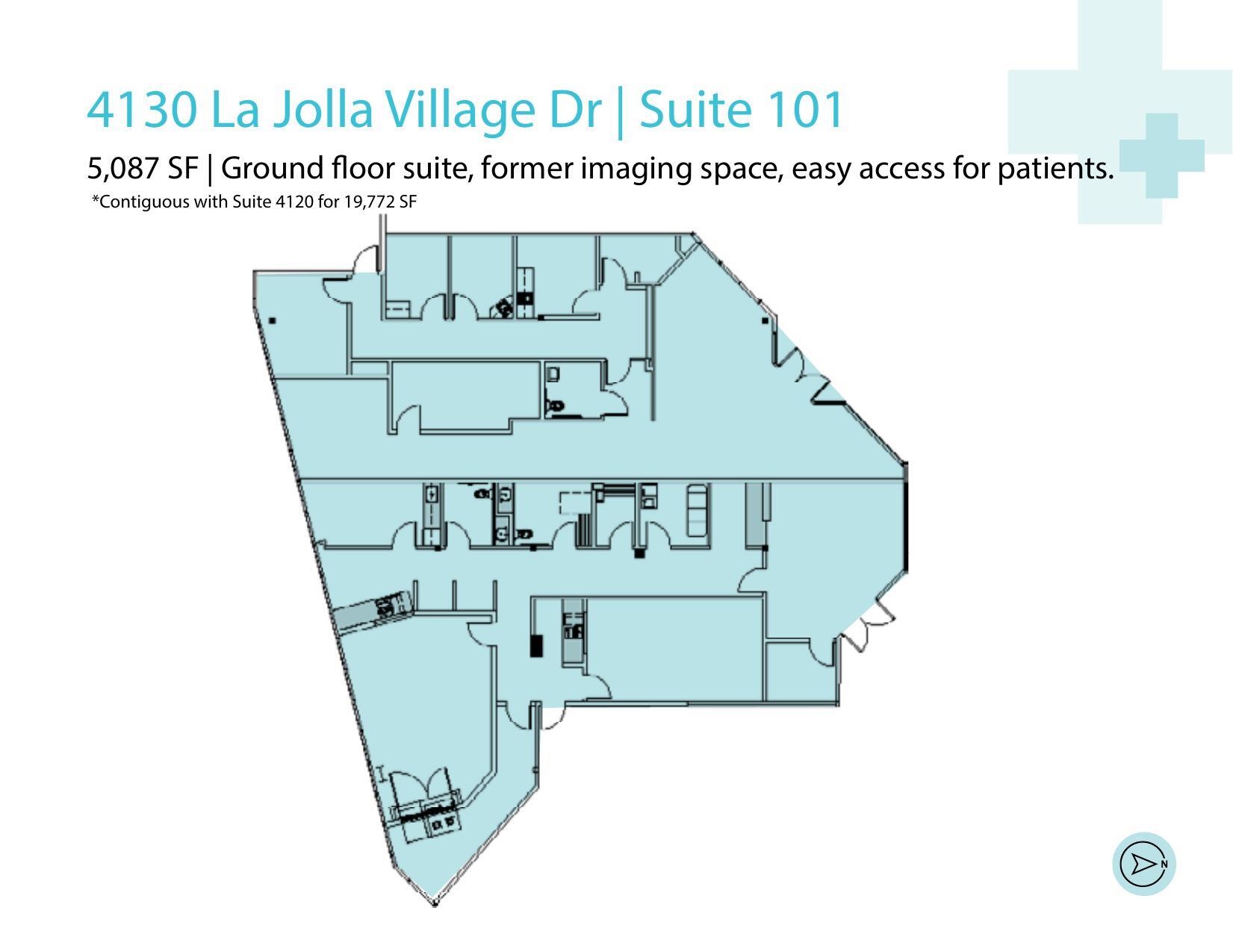 4150 Regents Park Row, La Jolla, CA à louer Plan d’étage– Image 1 sur 1