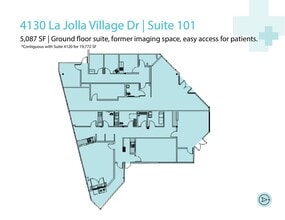 4150 Regents Park Row, La Jolla, CA à louer Plan d’étage– Image 1 sur 1