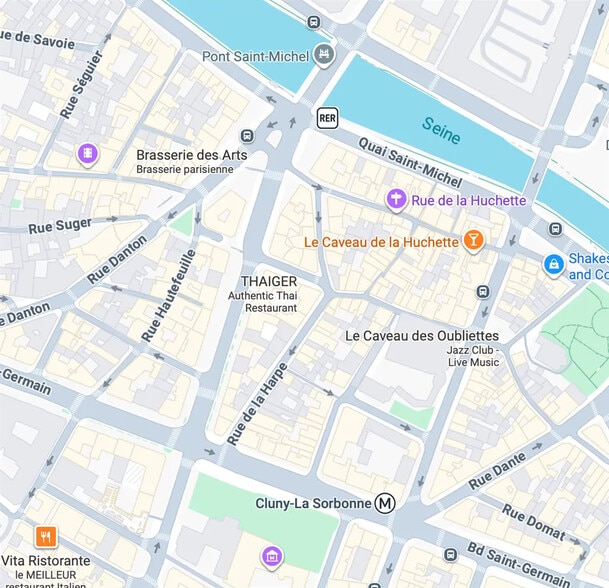 7 Rue Saint-Séverin, Paris à louer - Photo de l’immeuble – Image 3 sur 3