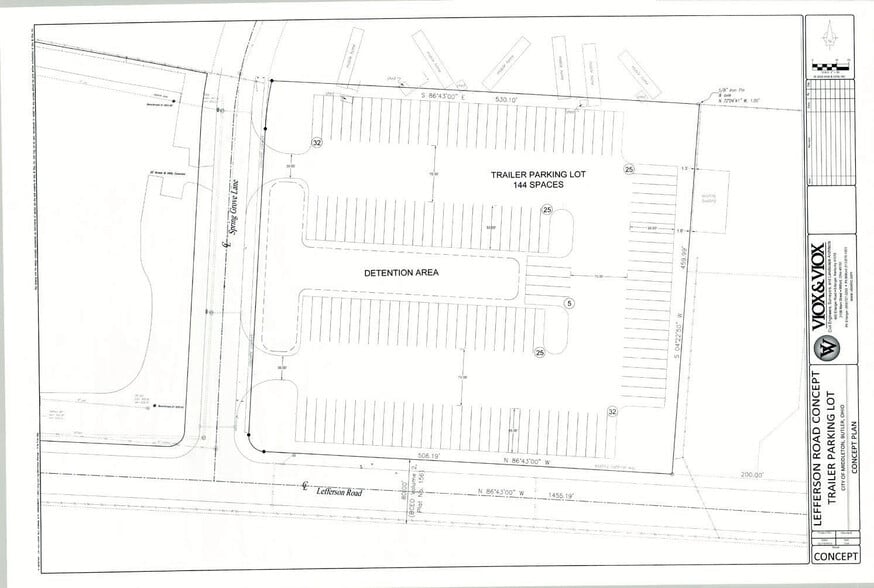 4001 Lefferson Rd, Middletown, OH à vendre - Plan de site – Image 2 sur 2